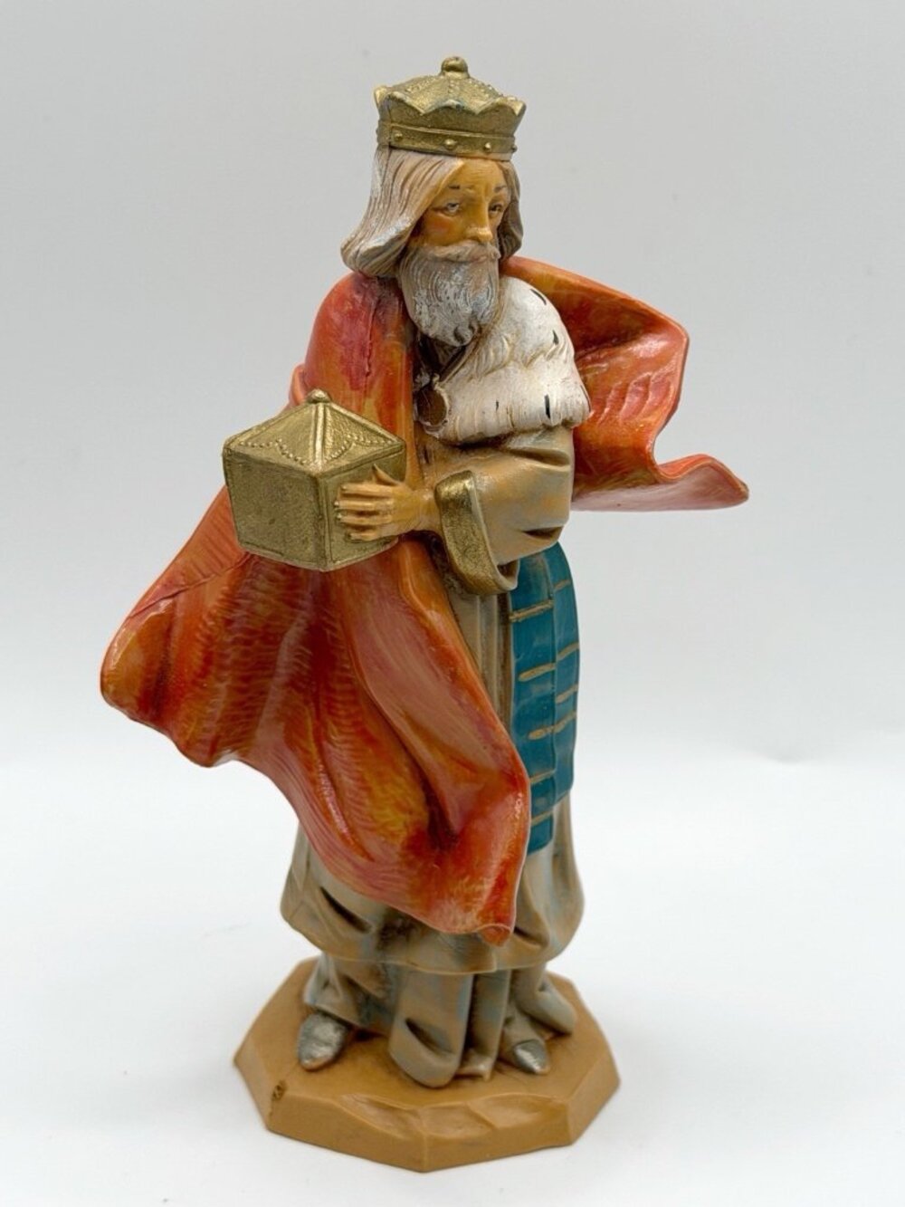 Fontanini Wisemen Melchoir Nativity Village Figure Dep Italy 1992 6”